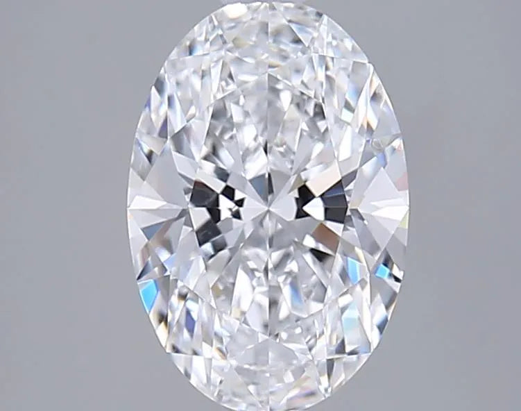 1.98ct Oval Lab Grown Diamond (Colour D, Clarity VVS1, IGI Certified)