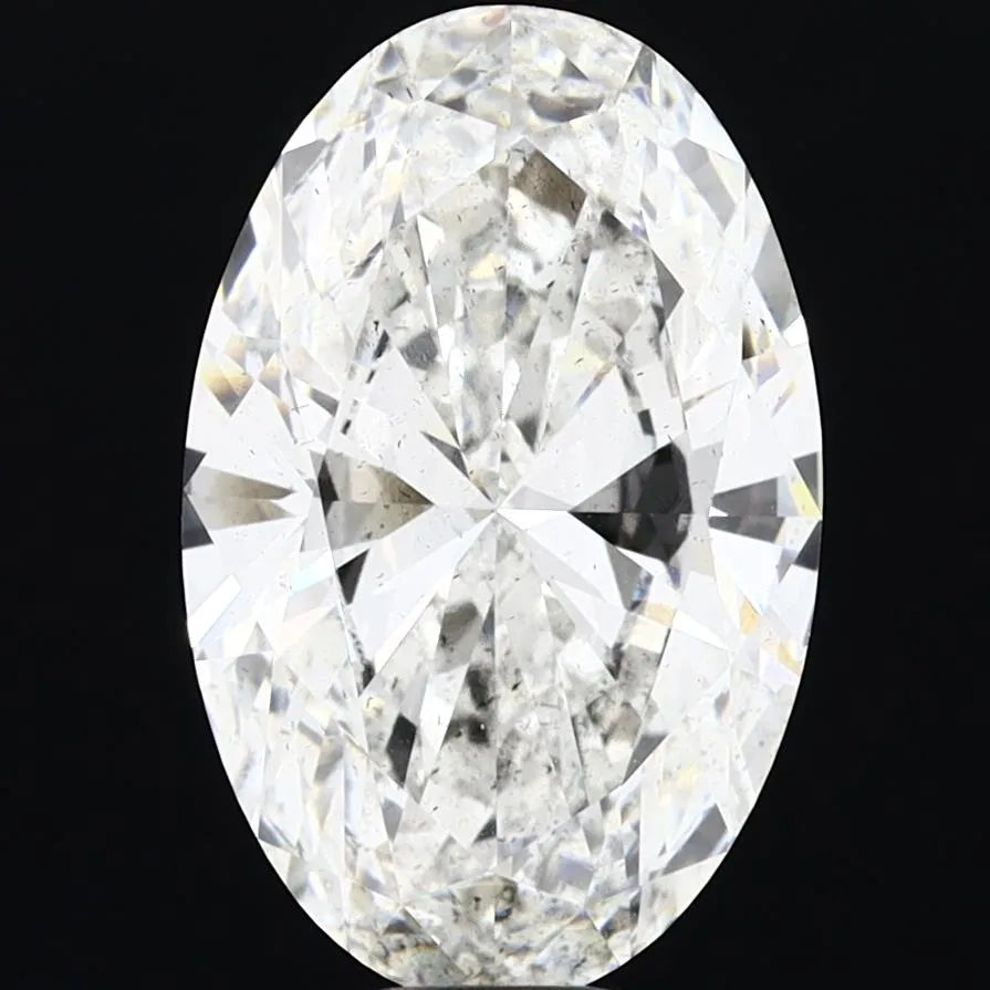 10.05ct Oval Lab Grown Diamond (Colour G, Clarity SI2, IGI Certified)