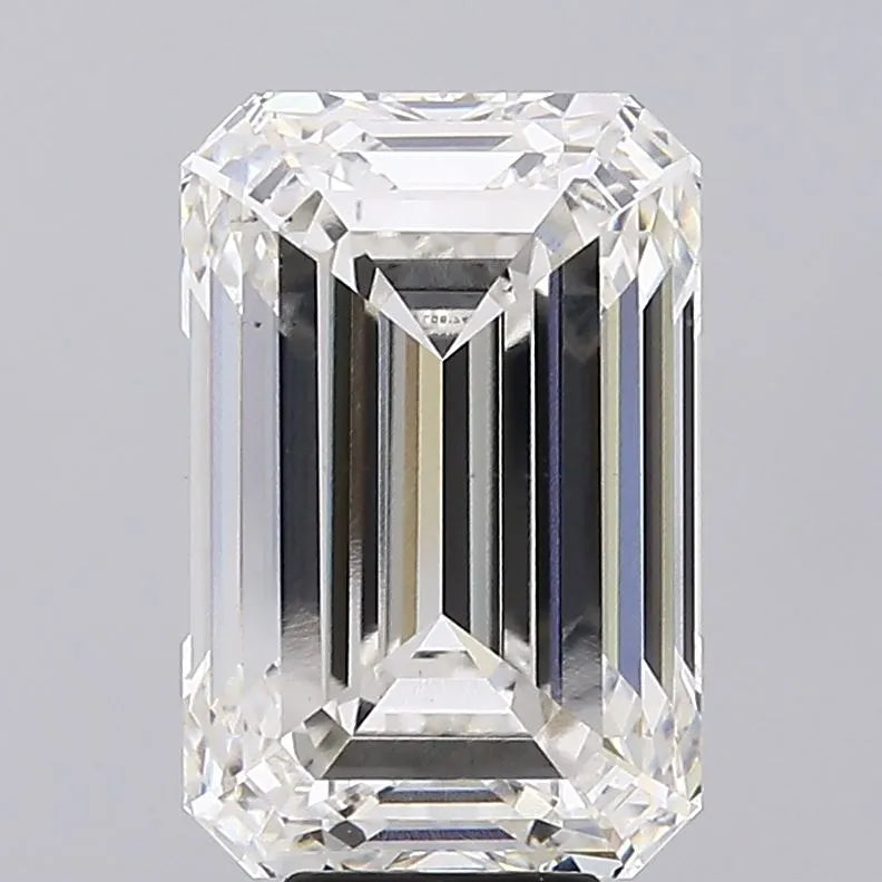 10.09ct Emerald Lab Grown Diamond (Colour H, Clarity VS2, IGI Certified)