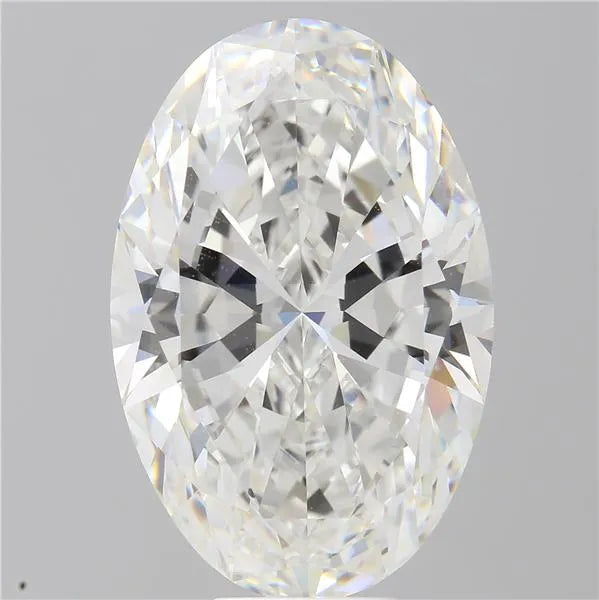 11.12ct Oval Lab Grown Diamond (Colour E, Clarity VVS1, IGI Certified)
