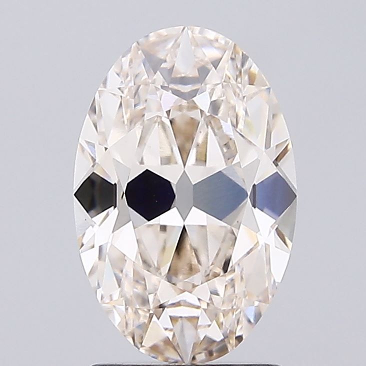 2.08ct Oval Lab Grown Diamond (Colour K, Clarity VVS2, IGI Certified)