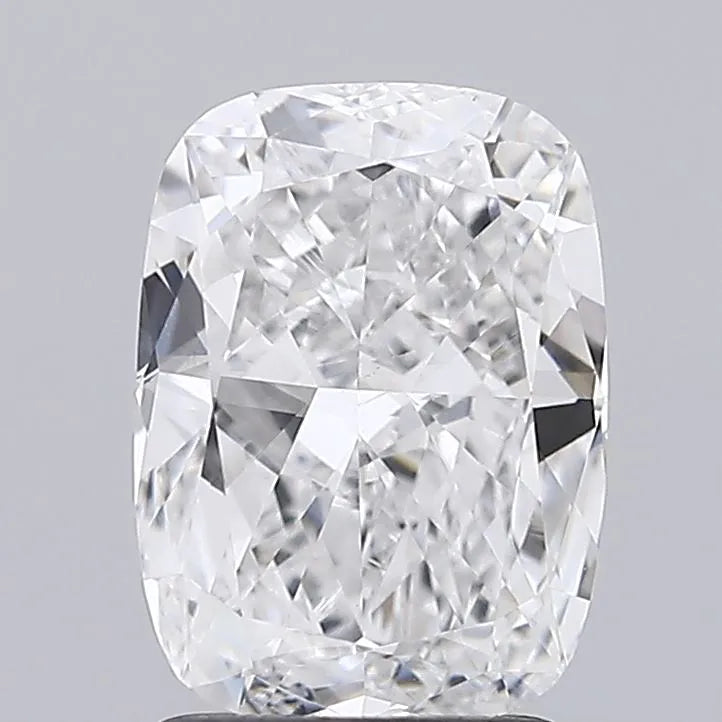2.00ct Cushion modified Lab Grown Diamond (Colour D, Clarity VVS2, IGI Certified)