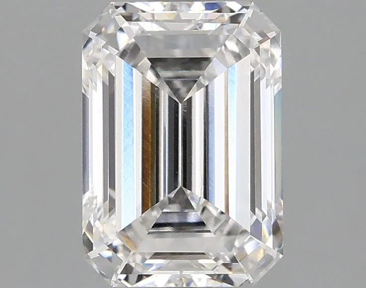2.00ct Emerald Lab Grown Diamond (Colour D, Clarity SI1, IGI Certified)