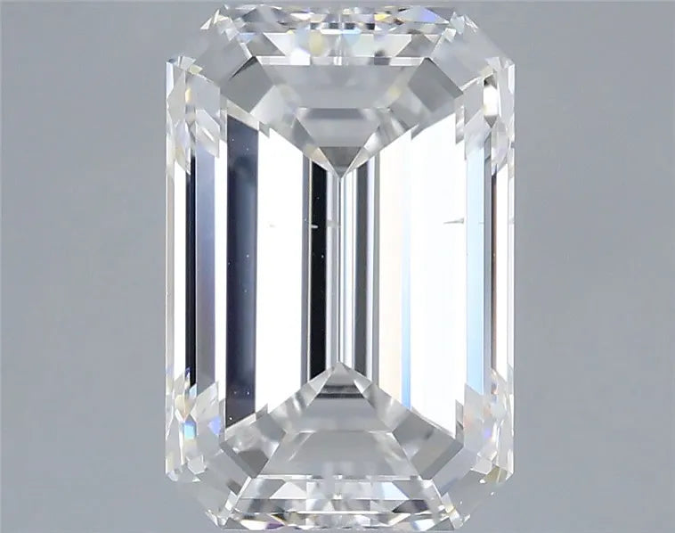 2.00ct Emerald Lab Grown Diamond (Colour E, Clarity SI1, IGI Certified)