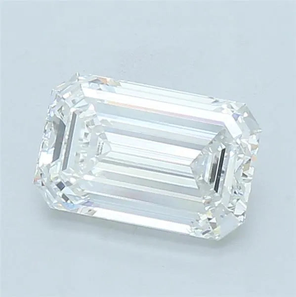 2.00ct Emerald Lab Grown Diamond (Colour E, Clarity VVS2, IGI Certified)
