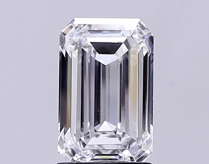 2.00ct Emerald Lab Grown Diamond (Colour E, Clarity VVS2, IGI Certified)
