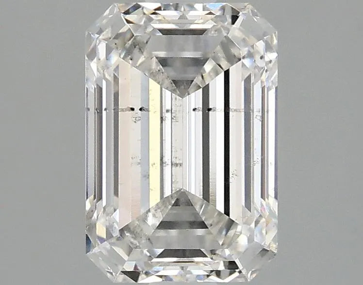 2.00ct Emerald Lab Grown Diamond (Colour F, Clarity SI1, IGI Certified)