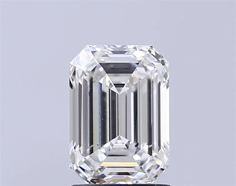 2.00ct Emerald Lab Grown Diamond (Colour G, Clarity SI1, IGI Certified)