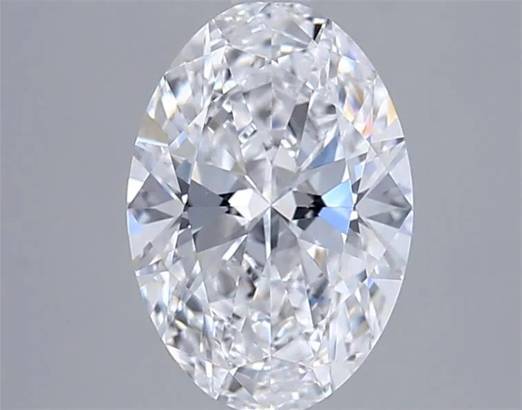 2.00ct Oval Lab Grown Diamond (Colour D, Clarity VS1, GIA Certified)