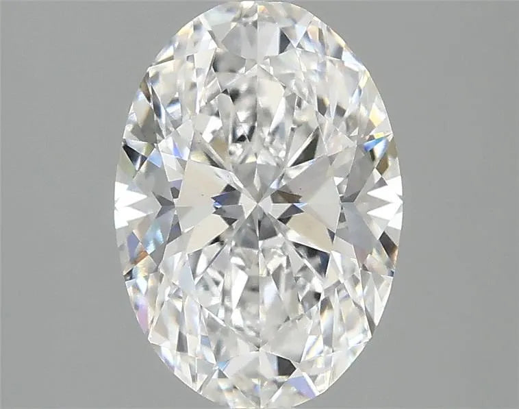 2.00ct Oval Lab Grown Diamond (Colour D, Clarity VS1, IGI Certified)