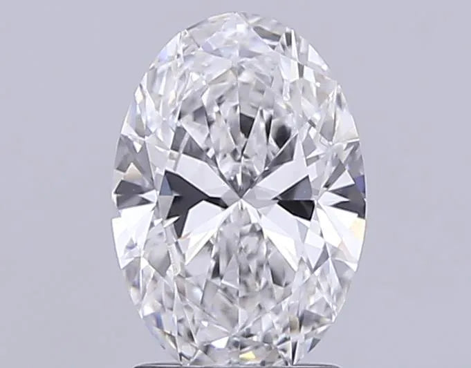 2.00ct Oval Lab Grown Diamond (Colour D, Clarity VS2, IGI Certified)