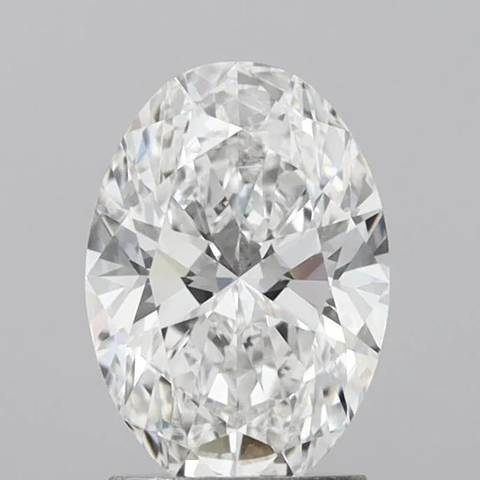 2.00ct Oval Lab Grown Diamond (Colour D, Clarity VS2, IGI Certified)