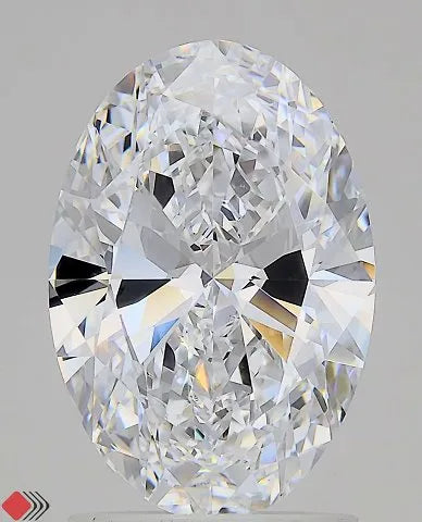 2.00ct Oval Lab Grown Diamond (Colour D, Clarity VVS1, IGI Certified)