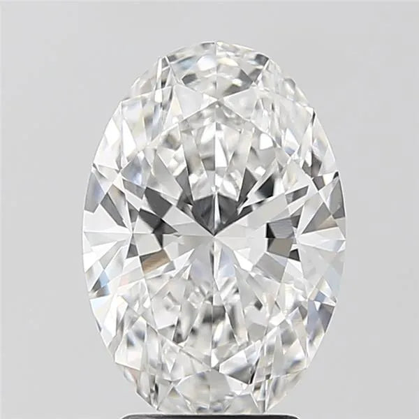 2.00ct Oval Lab Grown Diamond (Colour D, Clarity VVS2, IGI Certified)