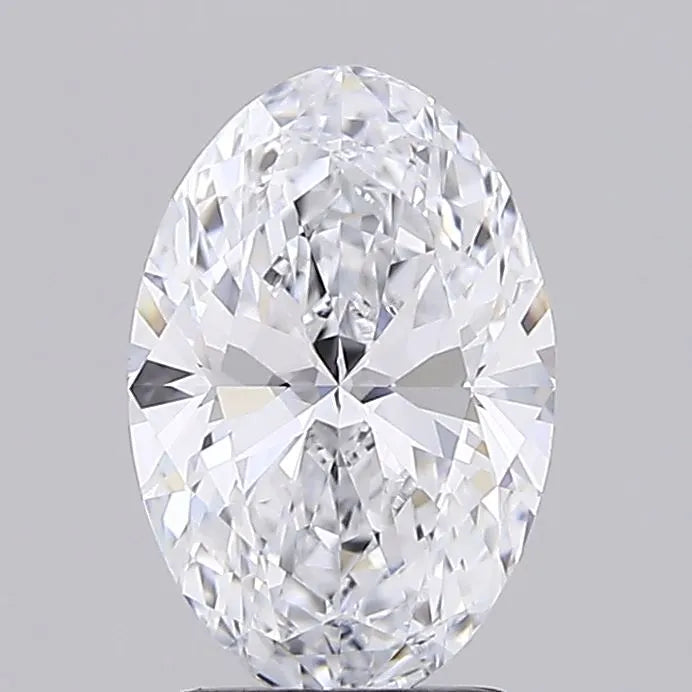 2.00ct Oval Lab Grown Diamond (Colour E, Clarity IF, IGI Certified)