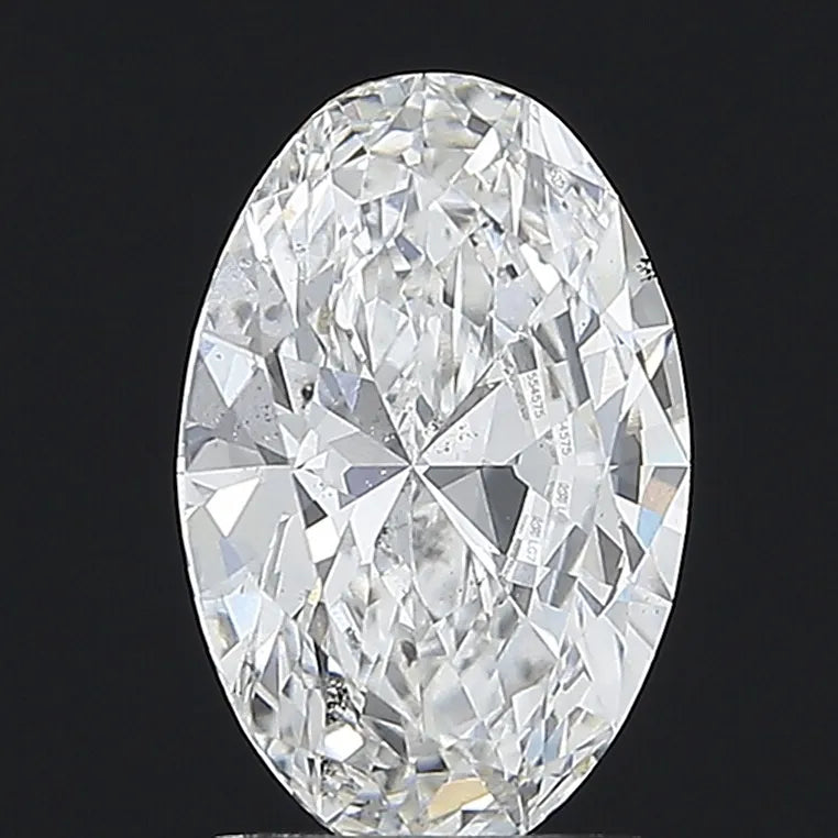 2.00ct Oval Lab Grown Diamond (Colour E, Clarity SI1, IGI Certified)