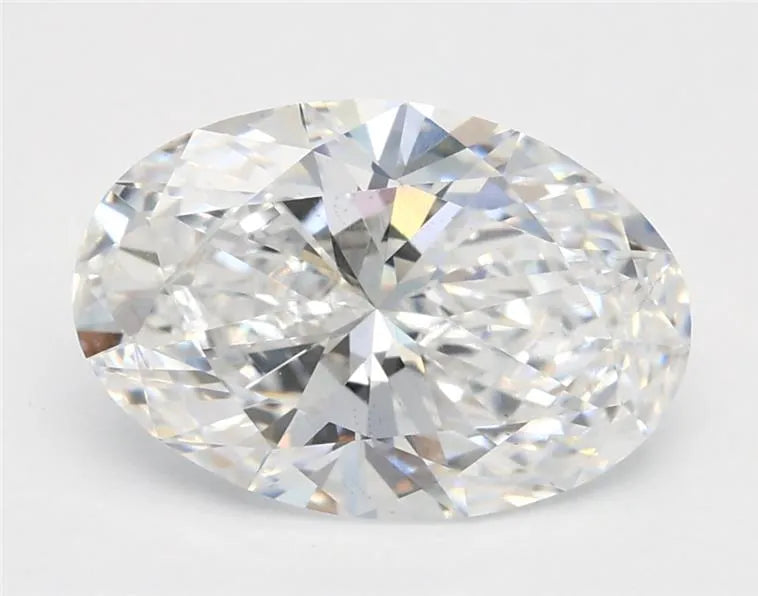 2.00ct Oval Lab Grown Diamond (Colour E, Clarity VS2, IGI Certified)