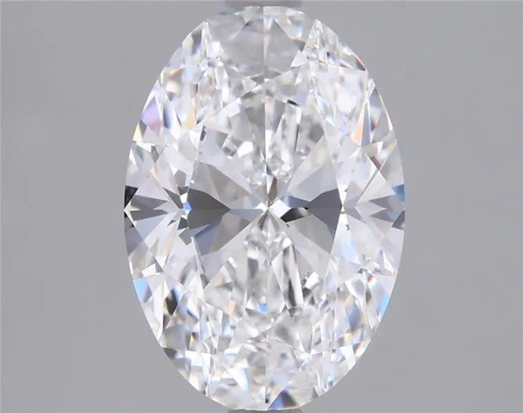 2.00ct Oval Lab Grown Diamond (Colour E, Clarity VS2, IGI Certified)