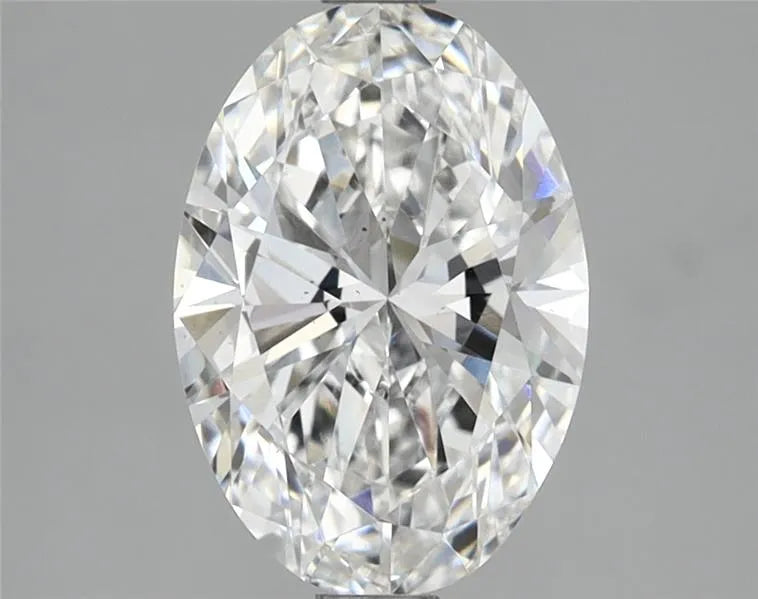 2.00ct Oval Lab Grown Diamond (Colour E, Clarity VS2, IGI Certified)