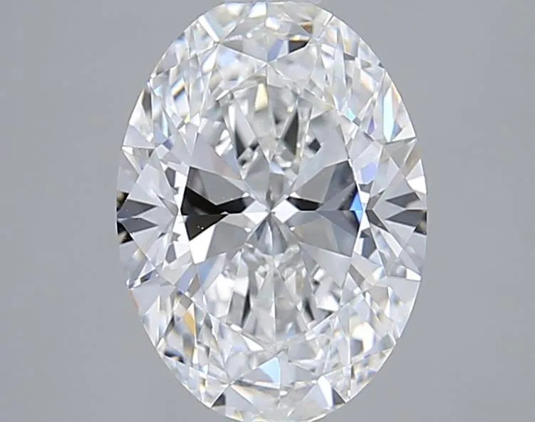 2.00ct Oval Lab Grown Diamond (Colour E, Clarity VVS1, IGI Certified)