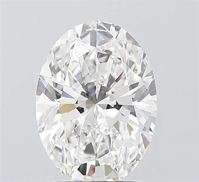 2.00ct Oval Lab Grown Diamond (Colour E, Clarity VVS1, IGI Certified)