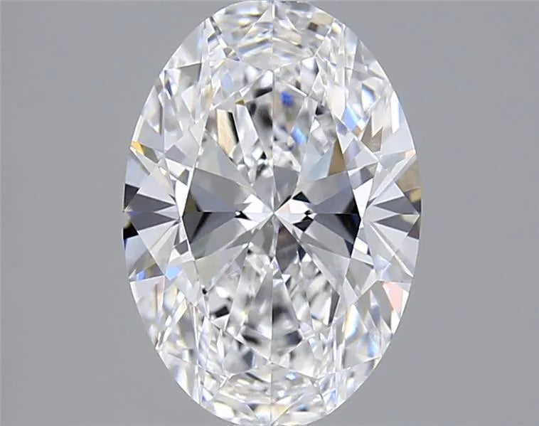 2.00ct Oval Lab Grown Diamond (Colour E, Clarity VVS2, IGI Certified)