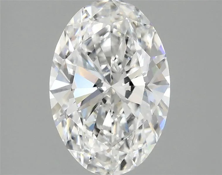 2.00ct Oval Lab Grown Diamond (Colour E, Clarity VVS2, IGI Certified)