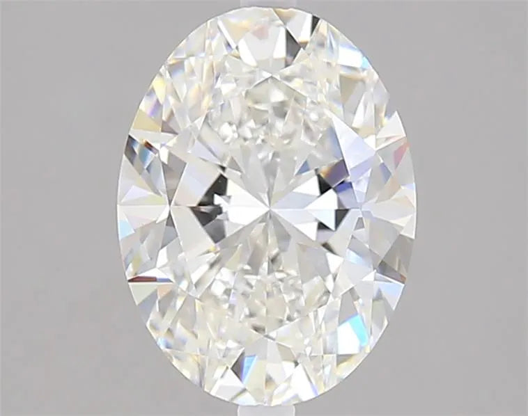 2.00ct Oval Lab Grown Diamond (Colour E, Clarity VVS2, IGI Certified)