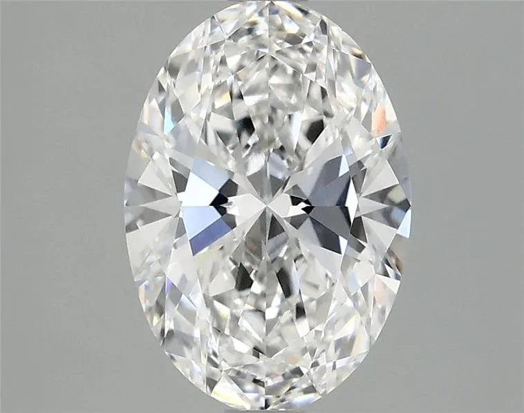 2.00ct Oval Lab Grown Diamond (Colour E, Clarity VVS2, IGI Certified)