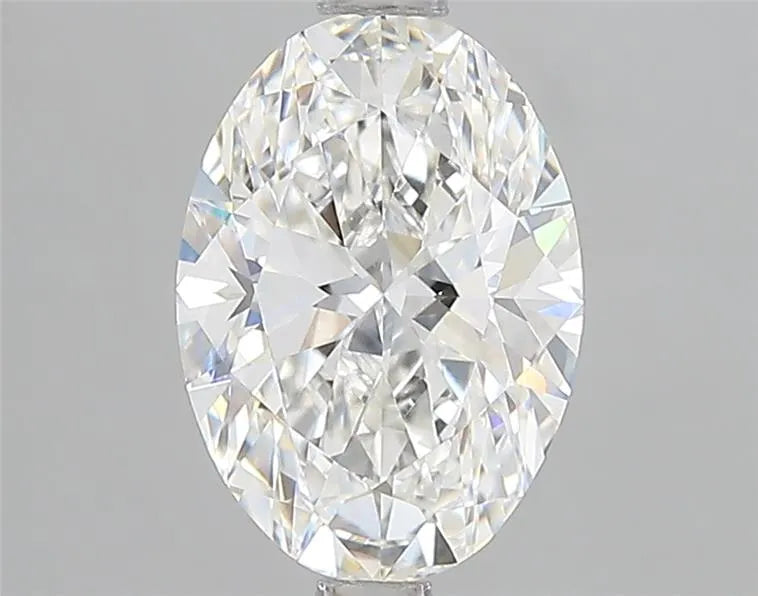 2.00ct Oval Lab Grown Diamond (Colour E, Clarity VVS2, IGI Certified)