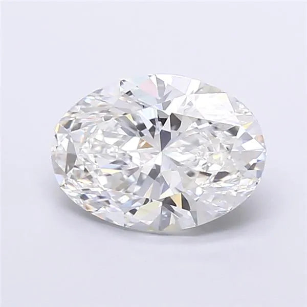 2.00ct Oval Lab Grown Diamond (Colour E, Clarity VVS2, IGI Certified)