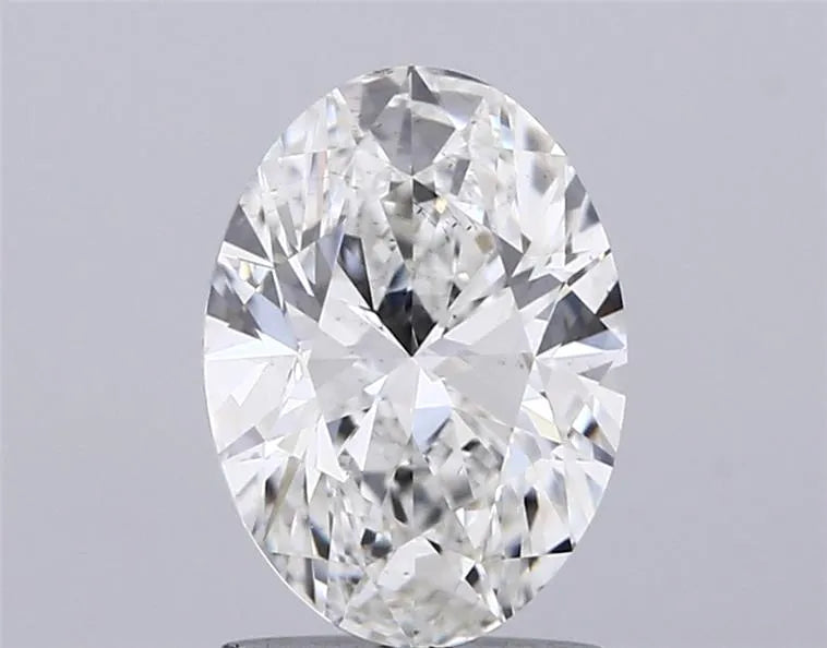 2.00ct Oval Lab Grown Diamond (Colour F, Clarity SI1, IGI Certified)
