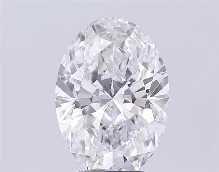 2.00ct Oval Lab Grown Diamond (Colour F, Clarity SI1, IGI Certified)