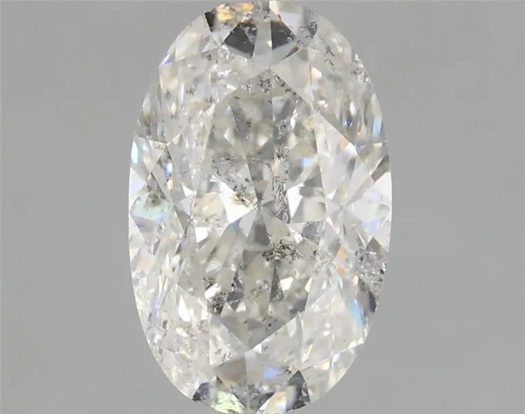 2.00ct Oval Natural Diamond (Colour G, Clarity I1, Cut VG, IGI Certified)