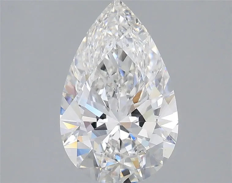 2.00ct Pear Lab Grown Diamond (Colour E, Clarity VVS2, IGI Certified)