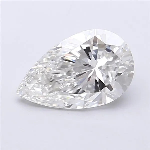 2.00ct Pear Lab Grown Diamond (Colour F, Clarity VVS2, IGI Certified)