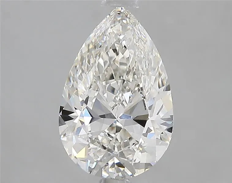 2.00ct Pear Lab Grown Diamond (Colour G, Clarity VVS2, IGI Certified)