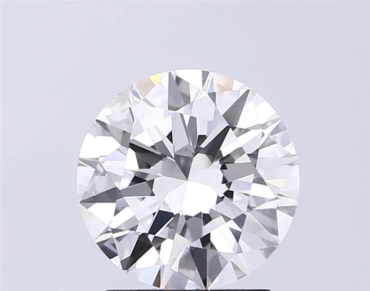 2.00ct Round Lab Grown Diamond (Colour D, Clarity SI1, Cut EX, IGI Certified)