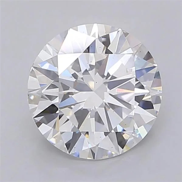 2.00ct Round Lab Grown Diamond (Colour D, Clarity VS2, Cut EX, IGI Certified)