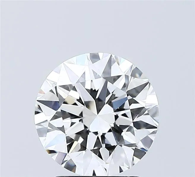 2.00ct Round Lab Grown Diamond (Colour D, Clarity VVS2, Cut EX, IGI Certified)