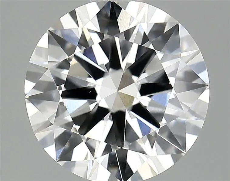 2.00ct Round Lab Grown Diamond (Colour D, Clarity VVS2, Cut EX, IGI Certified)