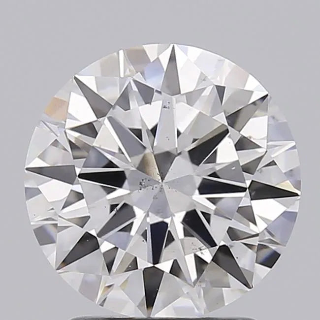 2.00ct Round Lab Grown Diamond (Colour E, Clarity SI1, Cut EX, IGI Certified)