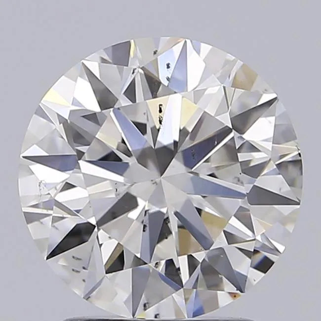 2.00ct Round Lab Grown Diamond (Colour E, Clarity SI1, Cut EX, IGI Certified)