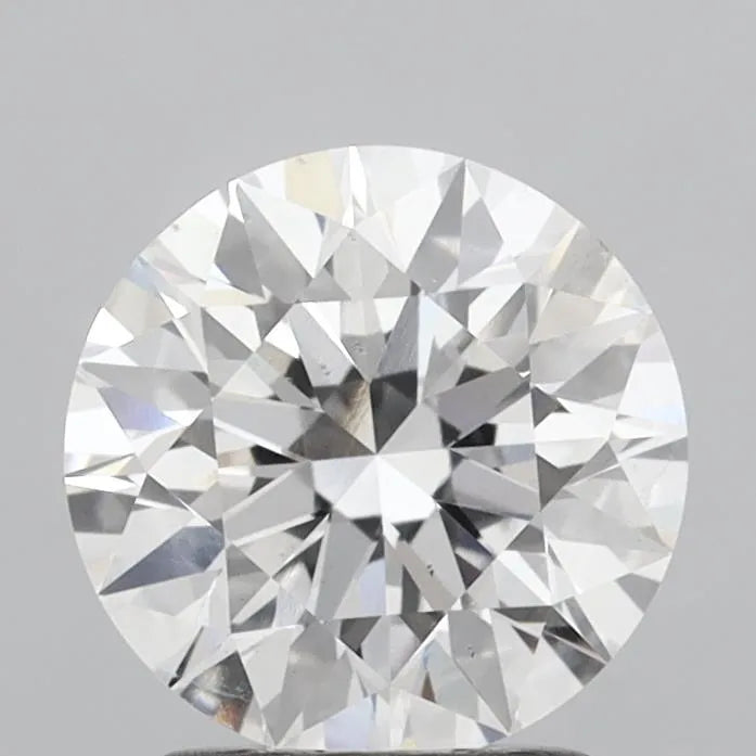 2.00ct Round Lab Grown Diamond (Colour E, Clarity VS2, Cut EX, IGI Certified)