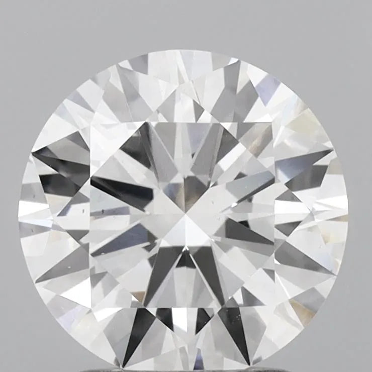 2.00ct Round Lab Grown Diamond (Colour E, Clarity VS2, Cut EX, IGI Certified)