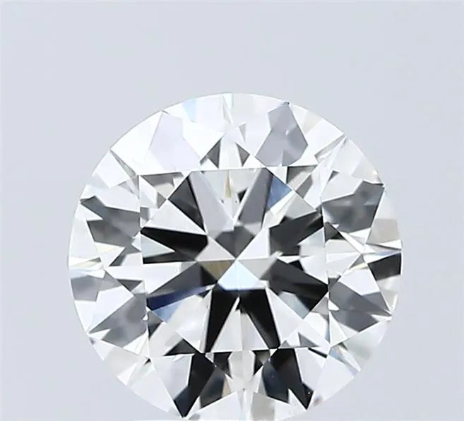 2.00ct Round Lab Grown Diamond (Colour E, Clarity VVS2, Cut EX, IGI Certified)