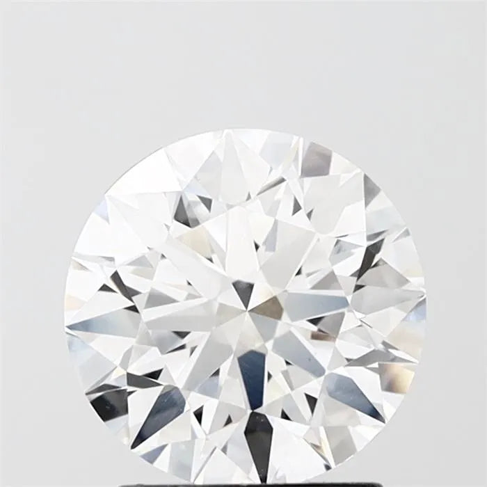 2.00ct Round Lab Grown Diamond (Colour E, Clarity VVS2, Cut ID, IGI Certified)