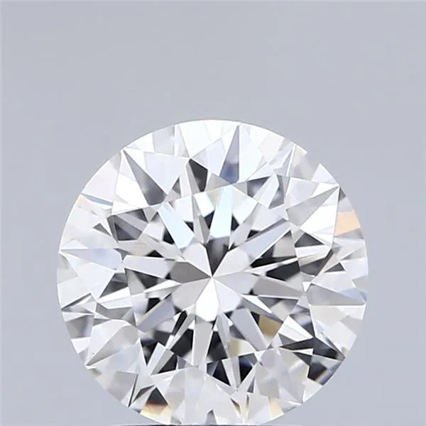 2.00ct Round Lab Grown Diamond (Colour F, Clarity VVS2, Cut EX, IGI Certified)
