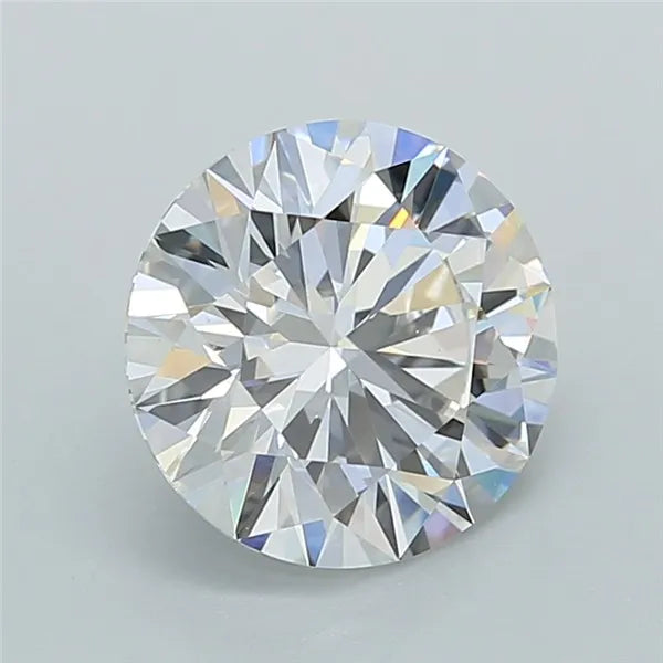 2.00ct Round Lab Grown Diamond (Colour F, Clarity VVS2, Cut ID, IGI Certified)