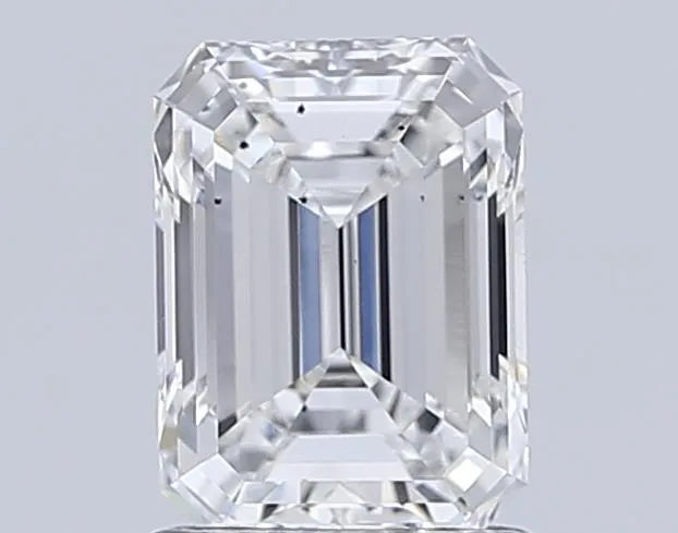 2.01ct Emerald Lab Grown Diamond (Colour D, Clarity SI1, IGI Certified)